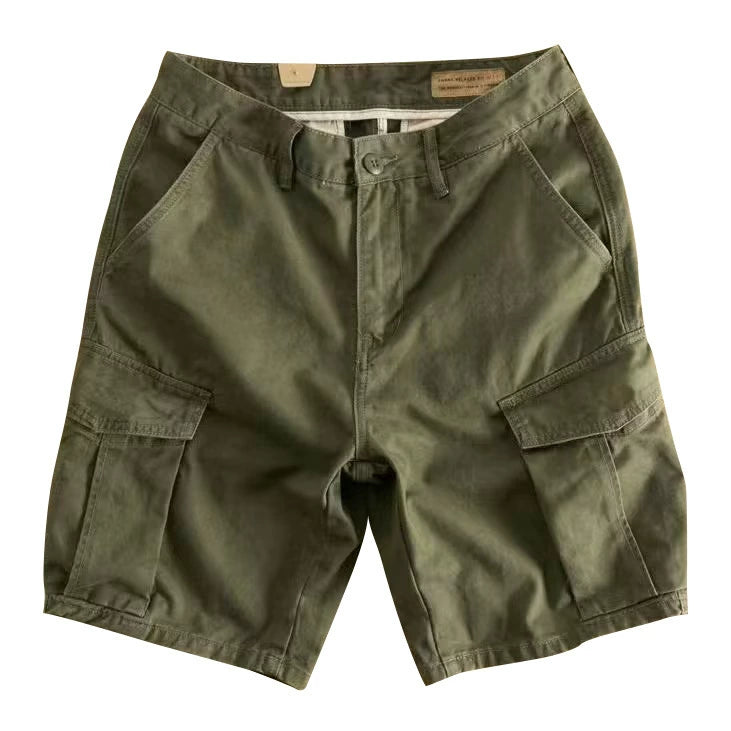 Herren Shorts | Cargo | Knopfverschluss Tactical | Sommer