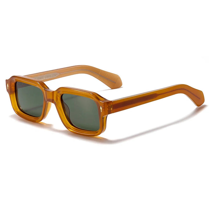Herren Brille | Quadratischer Rahmen | Retro-Stil | Sommer