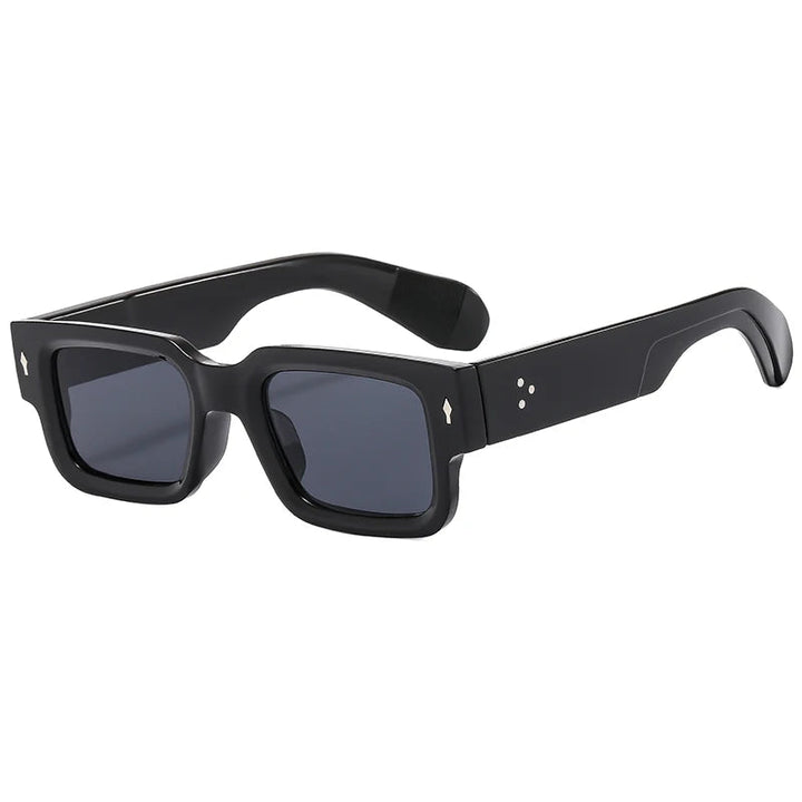 Herren Sonnenbrille | Rechteckiges Gestell | Trendiger Look | Sommer