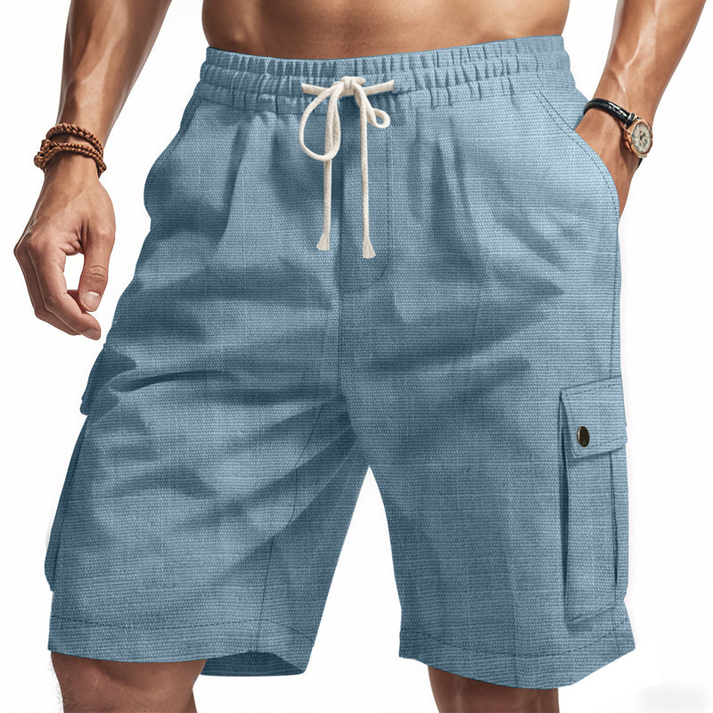 Herren Shorts | Straight | Mit Kordelzug | Sommer