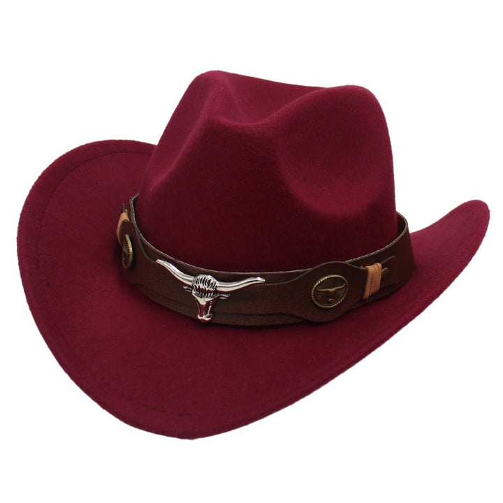 Herren Cowboyhut | Vintage | Mit Zierband | Western Stil