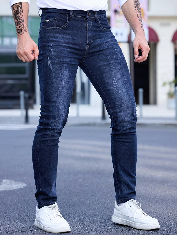 Herren Skinny Fit Jeans | Leicht & Bequem | Stilvolle Denim für Alle Jahreszeiten