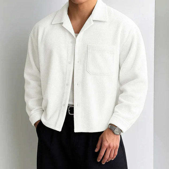 Herren Hemd | Oversized | Mit Knöpfen | Sommer