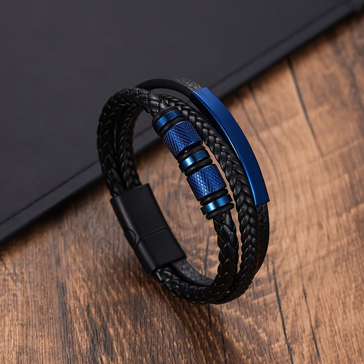 Herren Armband | Geflochten | Minimalistisch Design | Mit Verschluss