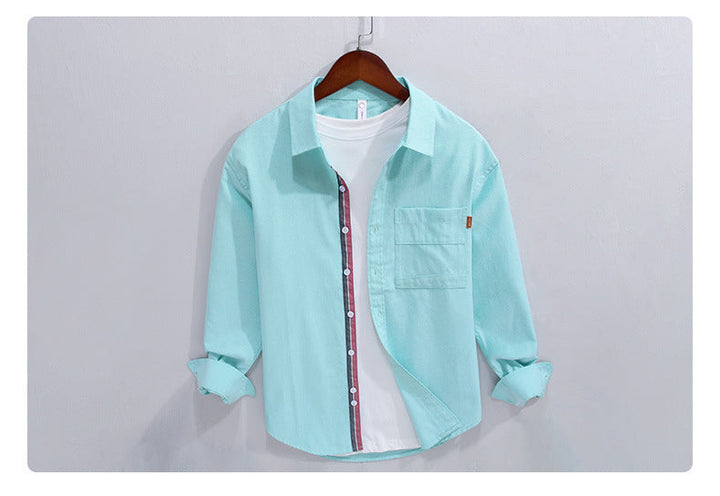 Herren Hemd | Oversized | Mit Knöpfen | Sommer