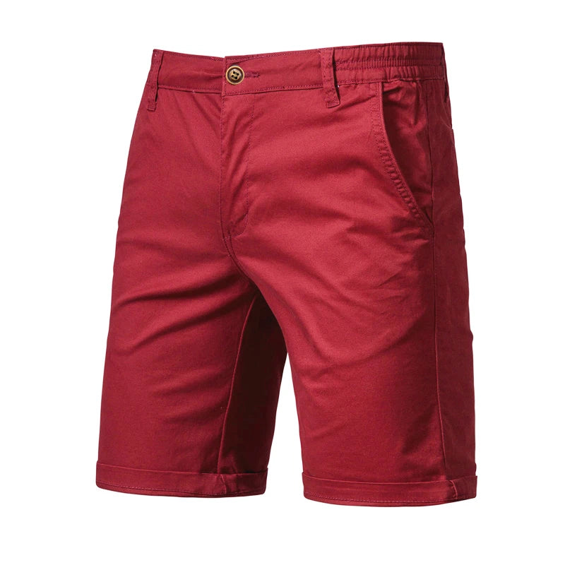 Herren Shorts | Straight | Mit Knopfverschluss | Sommer