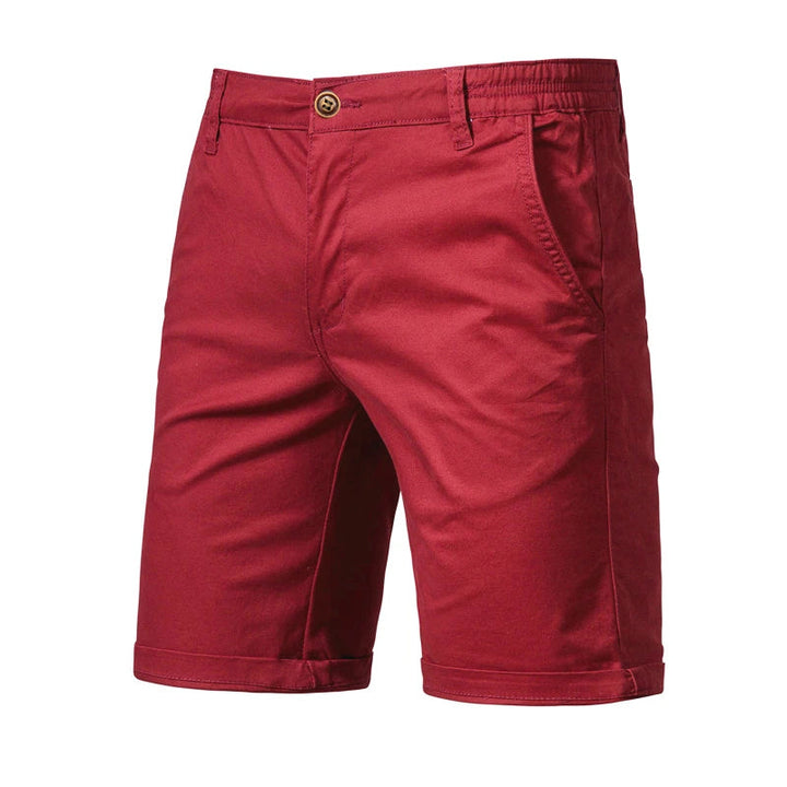 Herren Shorts | Straight | Mit Knopfverschluss | Sommer