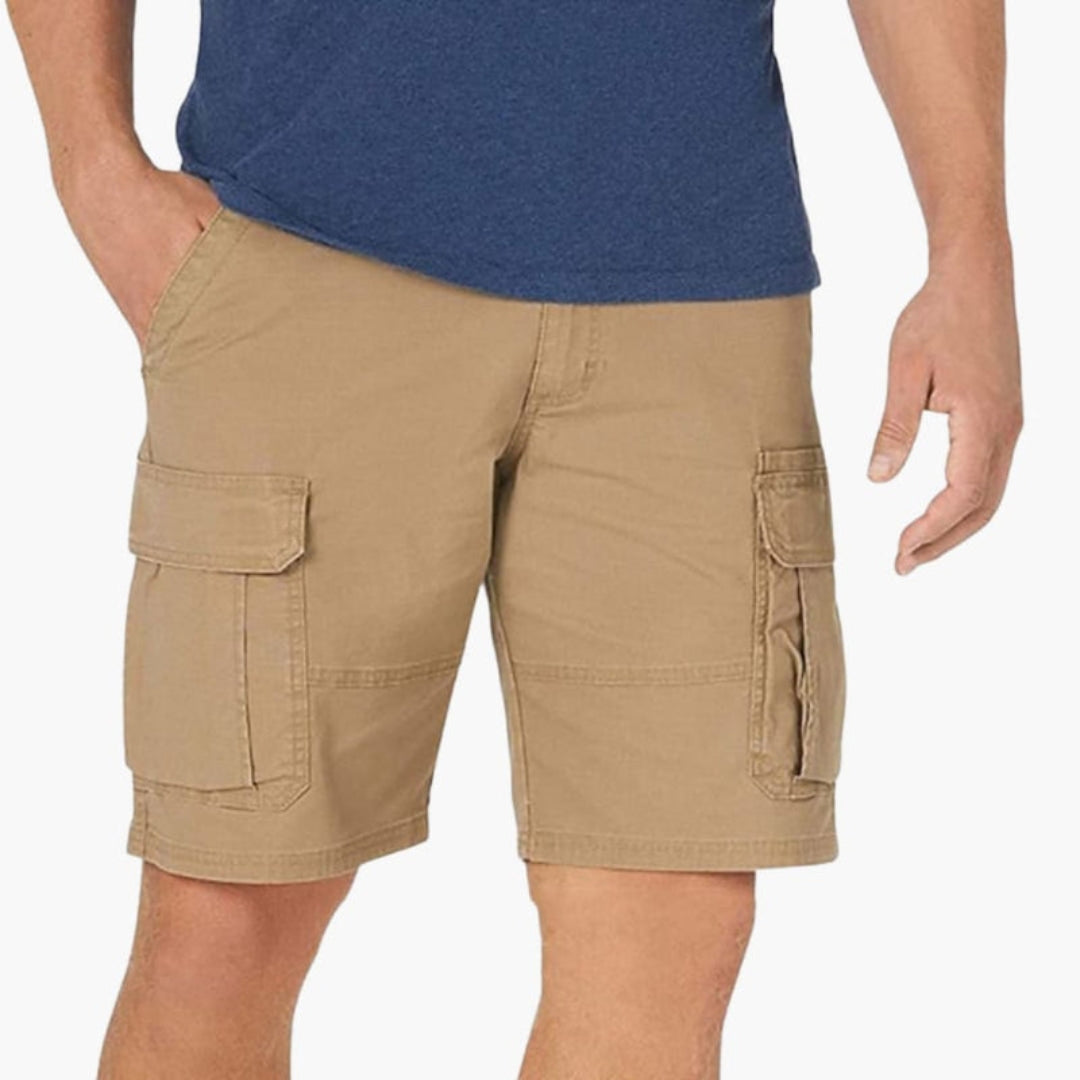 Herren Cargo Shorts | Gerade Passform | Seitentaschen | Sommer