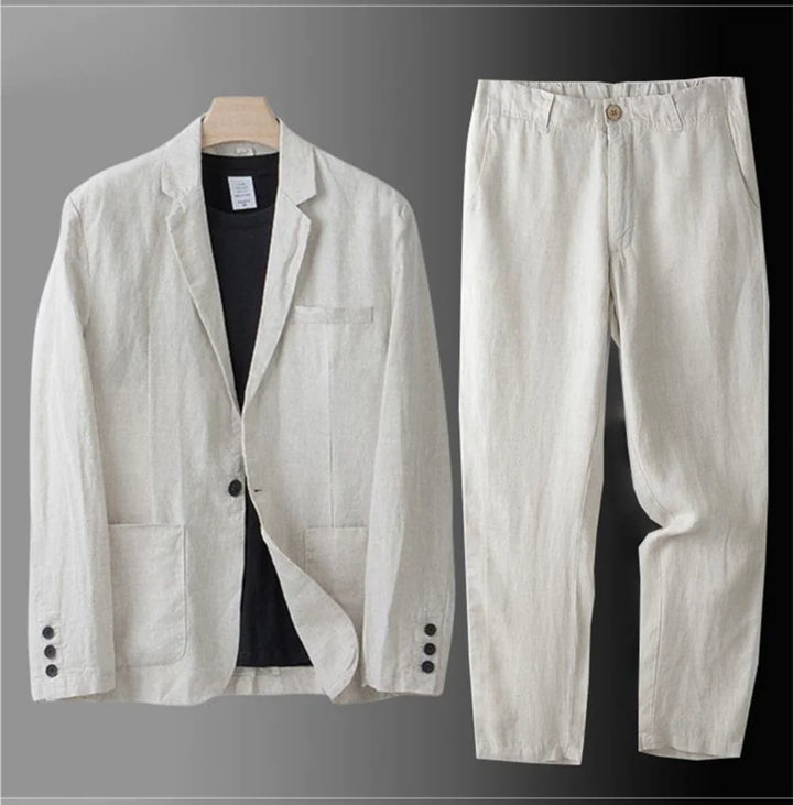 Herren Set | Elegant | Mit Knopfverschluss | Sommer