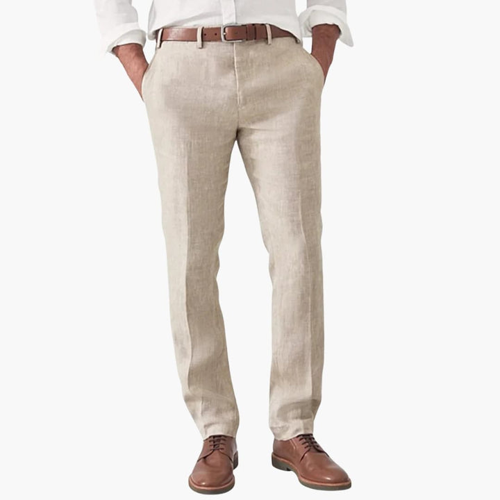 Herren Stoffhose | Straight | Elegant | Sommer