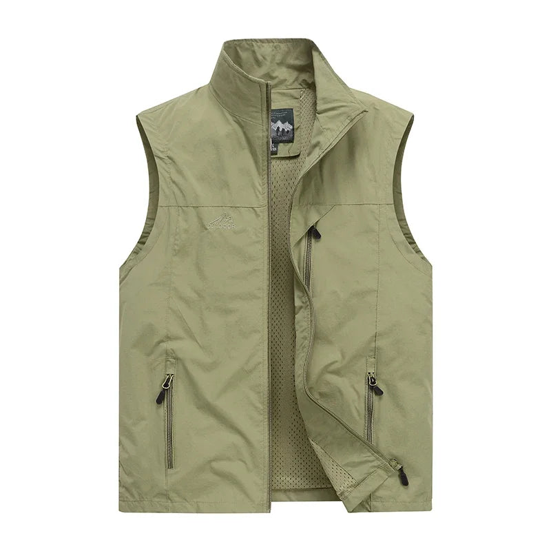 Herren Bodywarmer | Sportlich | Mit Reißverschluss | Sommer