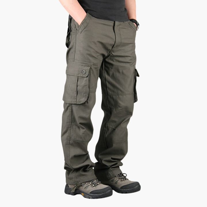 Herren Cargohose | Gerade Passform | Seitentaschen | Sommer