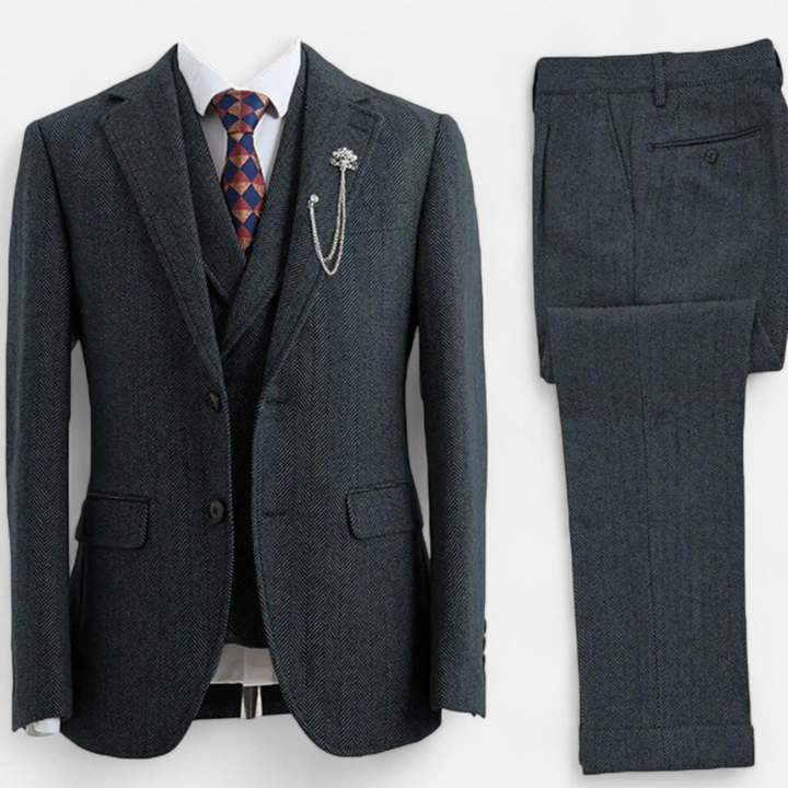 Heren Set | Elegant Getailleert Design | Stilvoll Herren Kleider