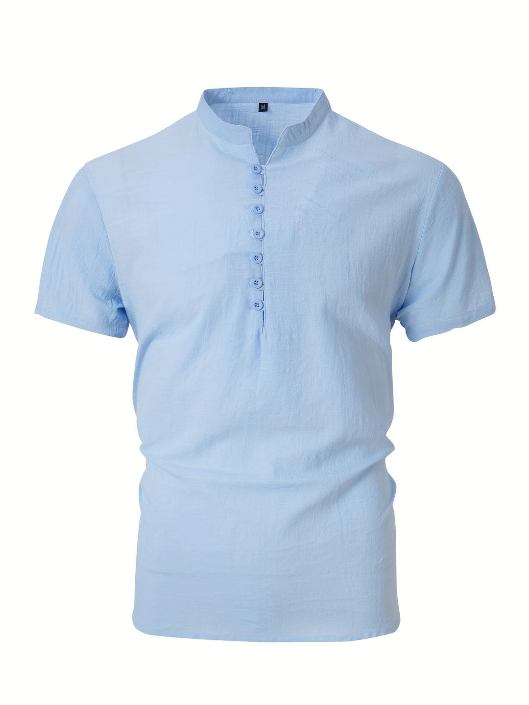 Herren T-Shirt | Slim Fit | Knopfleiste | Sommer