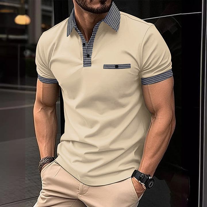 Herren Polohemd | Schmale Passform | Mit Knopfleiste | Sommer