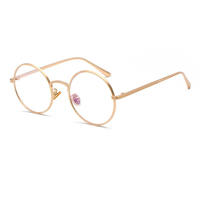 Herren Sonnenbrille | Retro Vintage | Rundes Gestell | Sommer