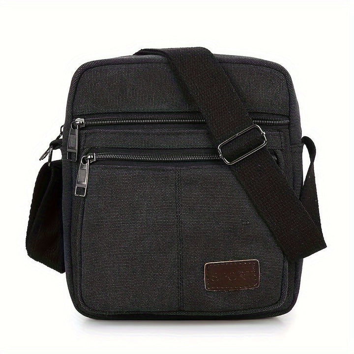 Herren Umhängetasche | Vintage | Verstellbarer Schultergurt | Alltag