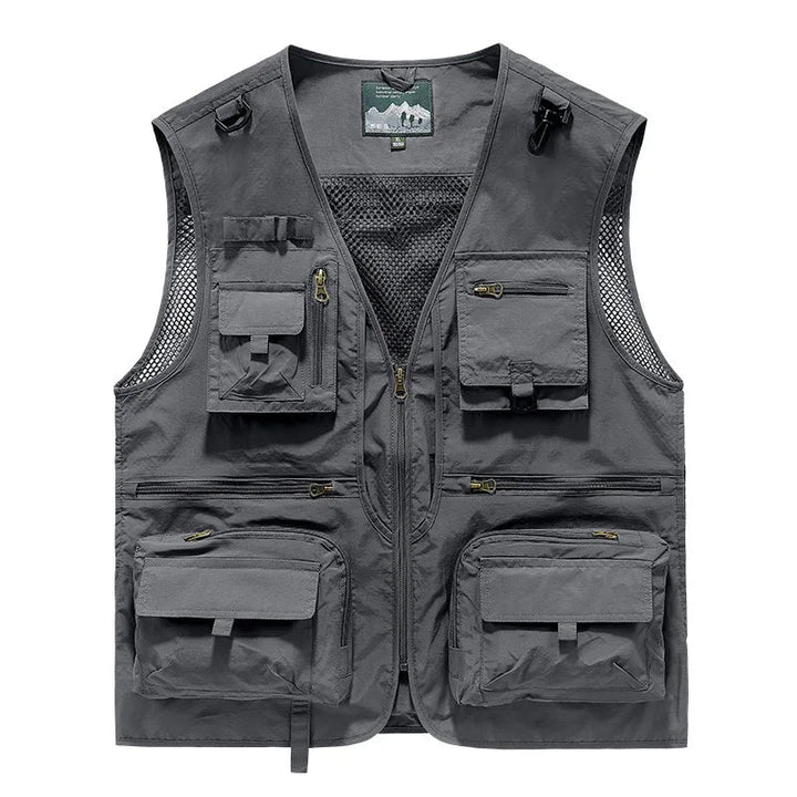 Herren Bodywarmer | Cargo | Mit Reißverschluss | Sommer
