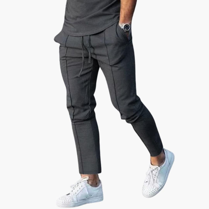 Herren Jogginghose | Schmale Passform | Kordelzug | Sommer