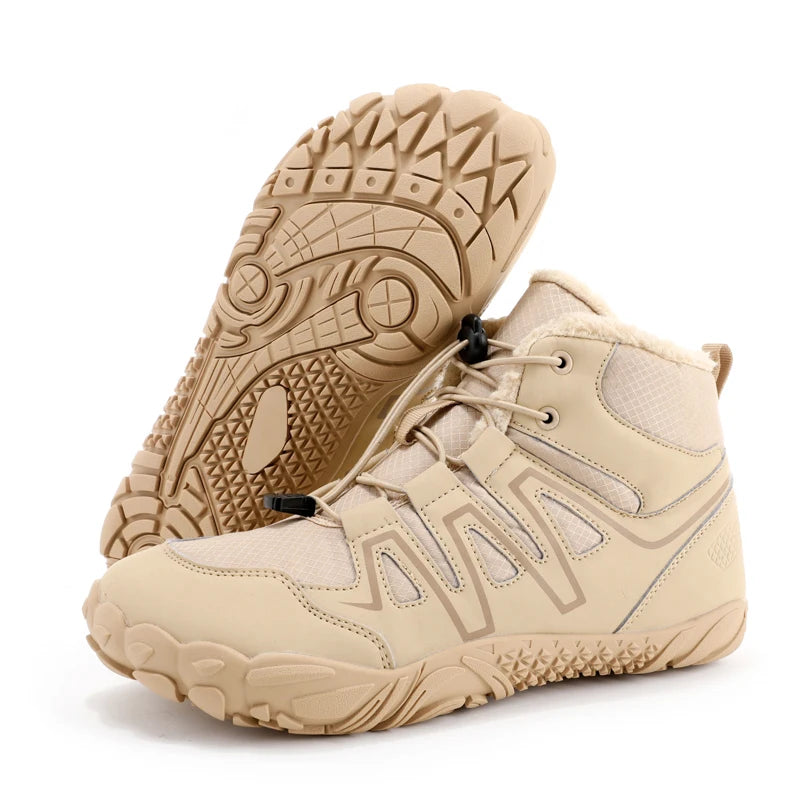 Winterschuhe | Breite Zehenbox Barfuß | Warme Outdoor Schuhe