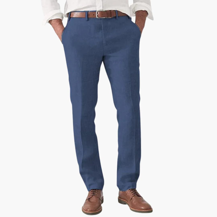 Herren Stoffhose | Straight | Elegant | Sommer