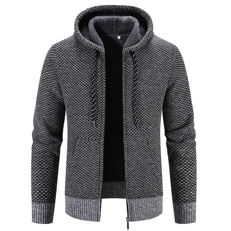 Winterjacke Herren | Stilvolle Jacke Herren | Mit Kapuze Komfort