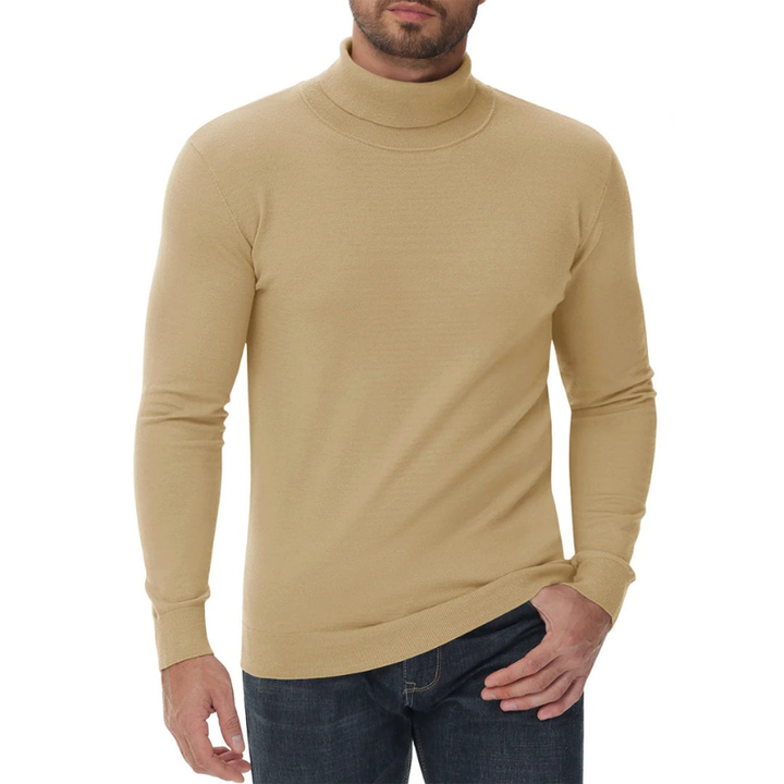 Rollkragenpullover Herren | Klassischer Pullover | Casual Kleider