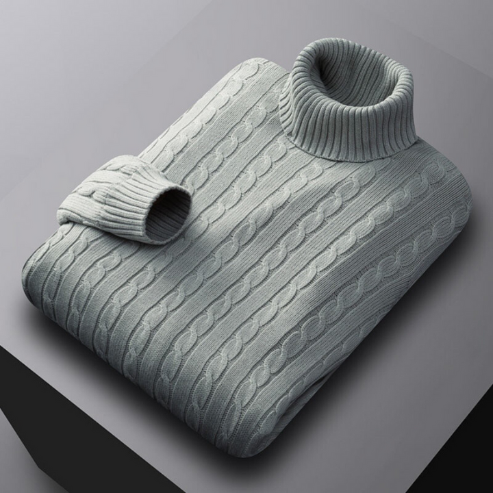 Pullover Herren | Rollkragenpullover Herren | Einfarbig Casual Basic
