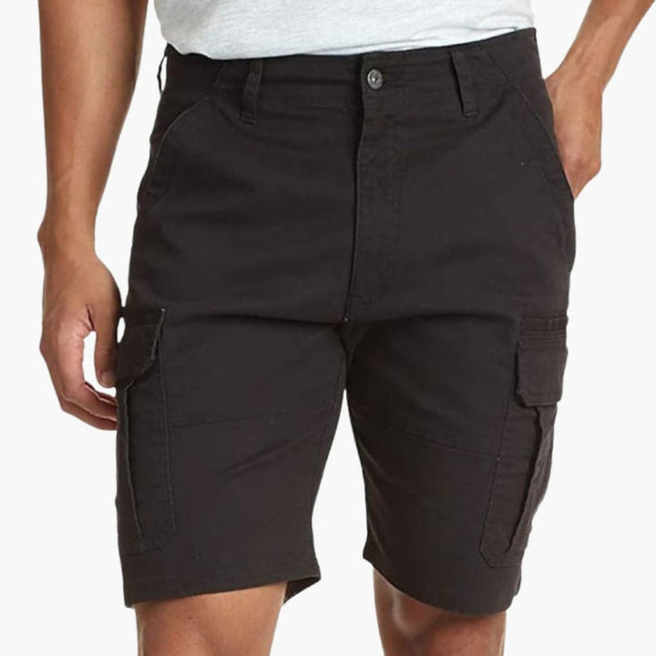 Herren Cargo Shorts | Gerade Passform | Seitentaschen | Sommer