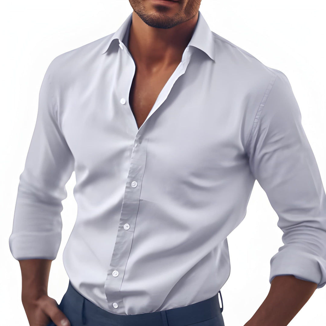 Hemd Herren | Klassisch Zeitlos Elegant | Kleider Stilvoll Modern