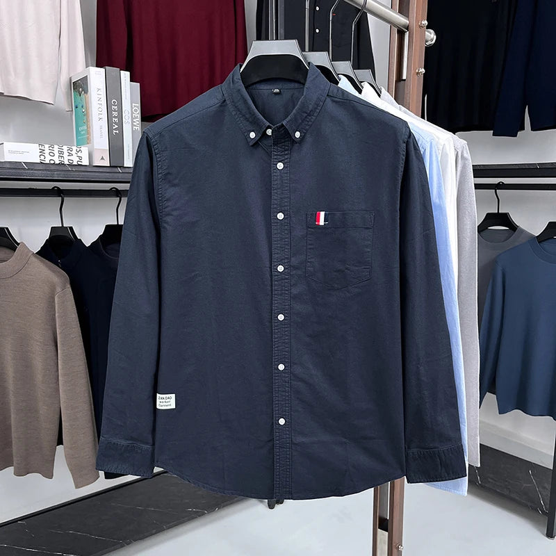 Herren Hemd | Straight | Mit Knöpfen | Sommer