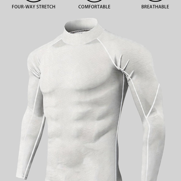 Herren Sportshirt | Slim Fit | Langarm | Sommer
