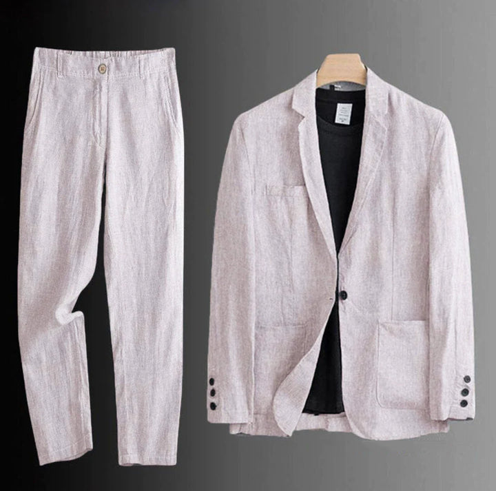 Herren Set | Elegant | Mit Knopfverschluss | Sommer