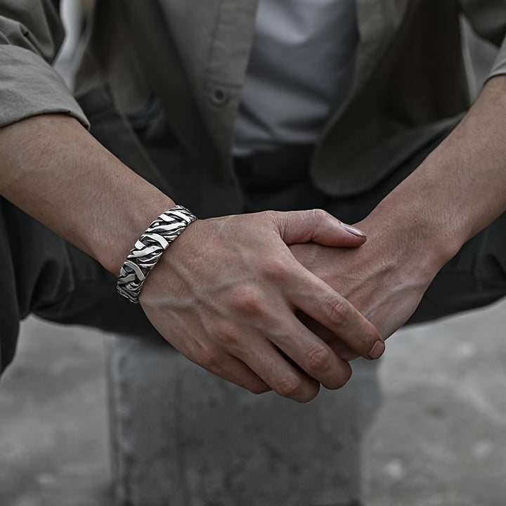 Herren Armband | Minimalistisch | Ketten Design | Mit Verschluss