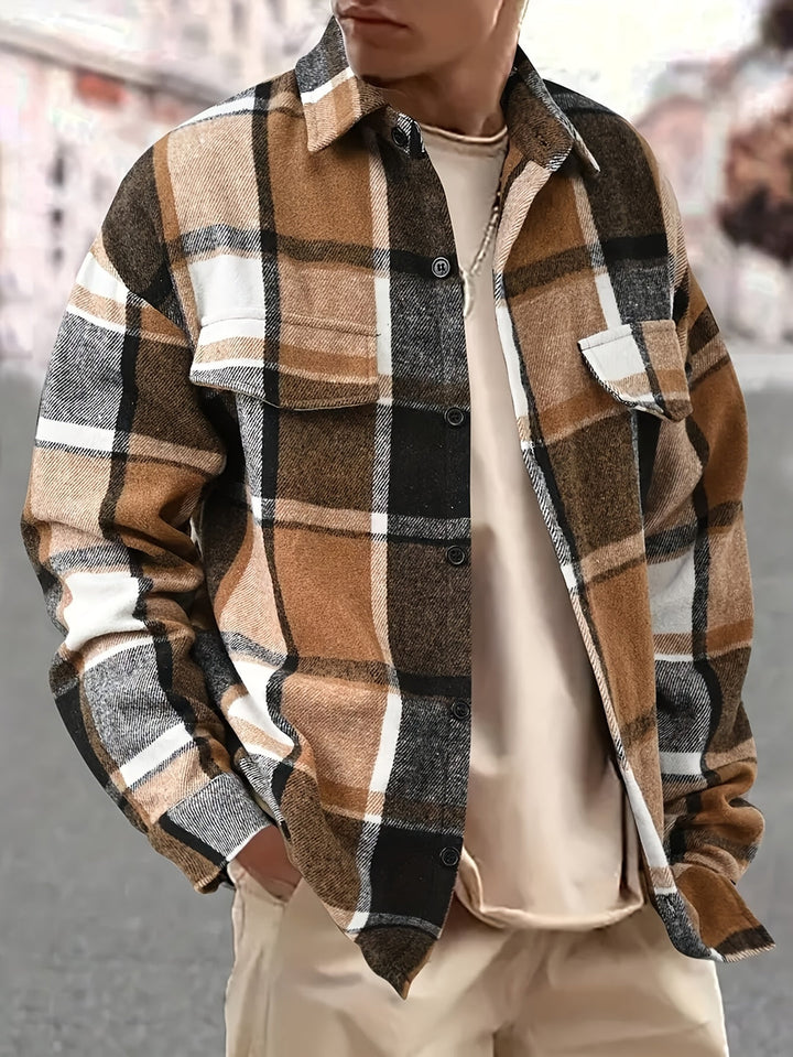 Herren Hemd | Oversized | Mit Knöpfen | Sommer