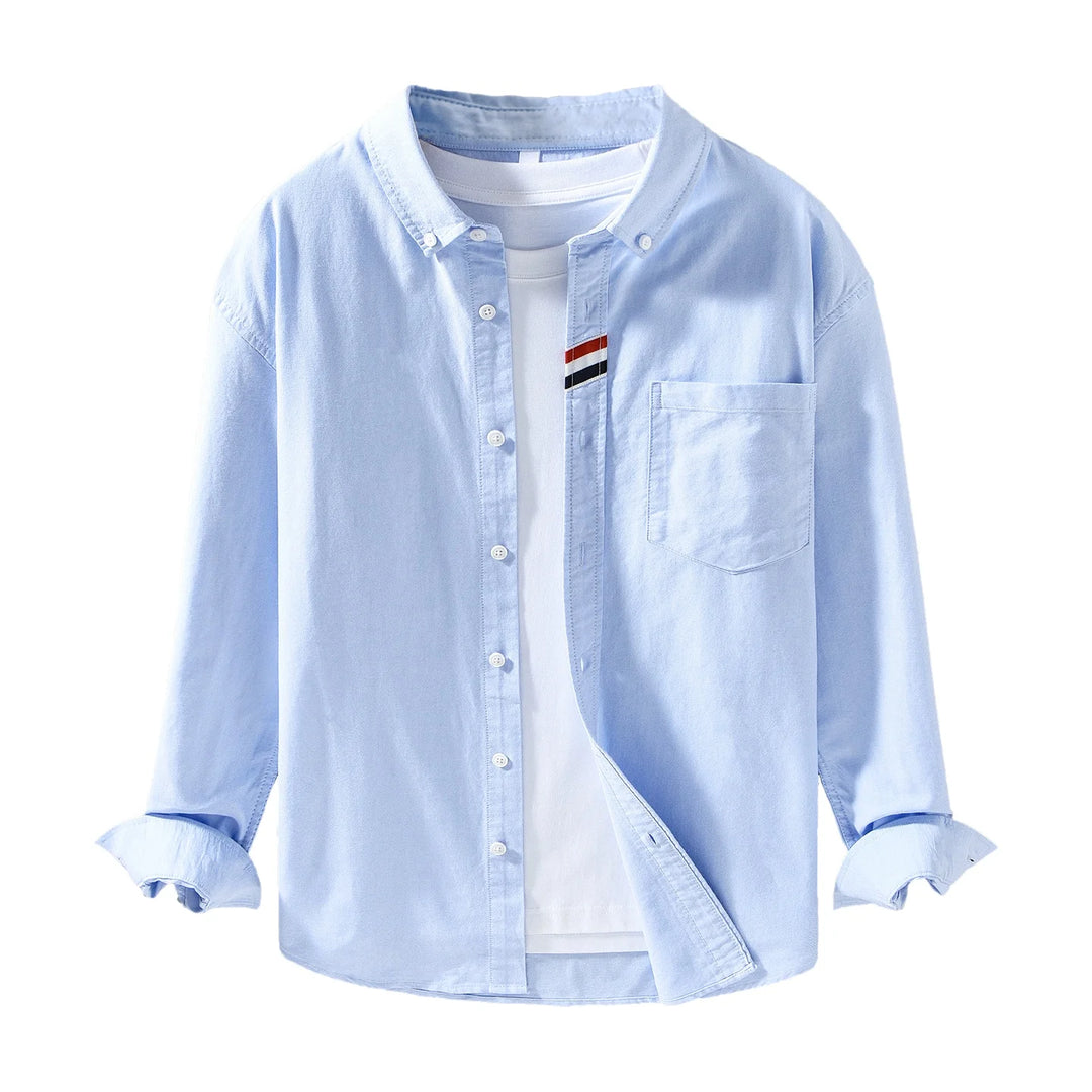 Herren Hemd | Oversized | Mit Knöpfen | Sommer