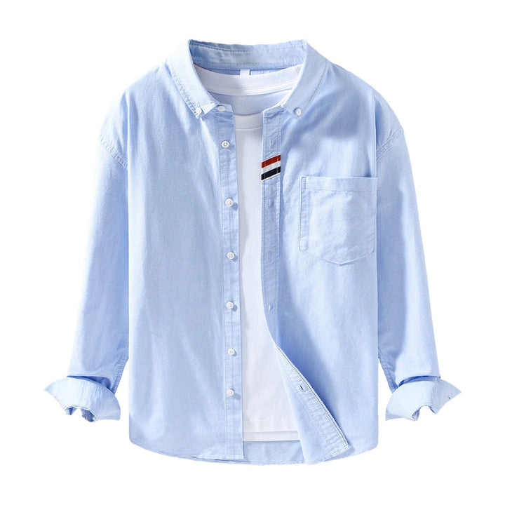 Herren Hemd | Oversized | Mit Knöpfen | Sommer