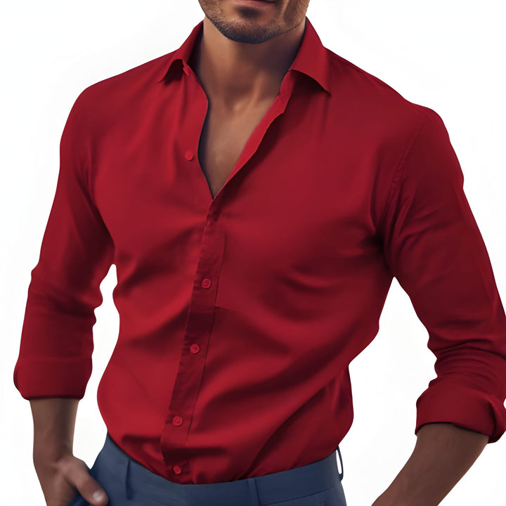 Hemd Herren | Klassisch Zeitlos Elegant | Kleider Stilvoll Modern