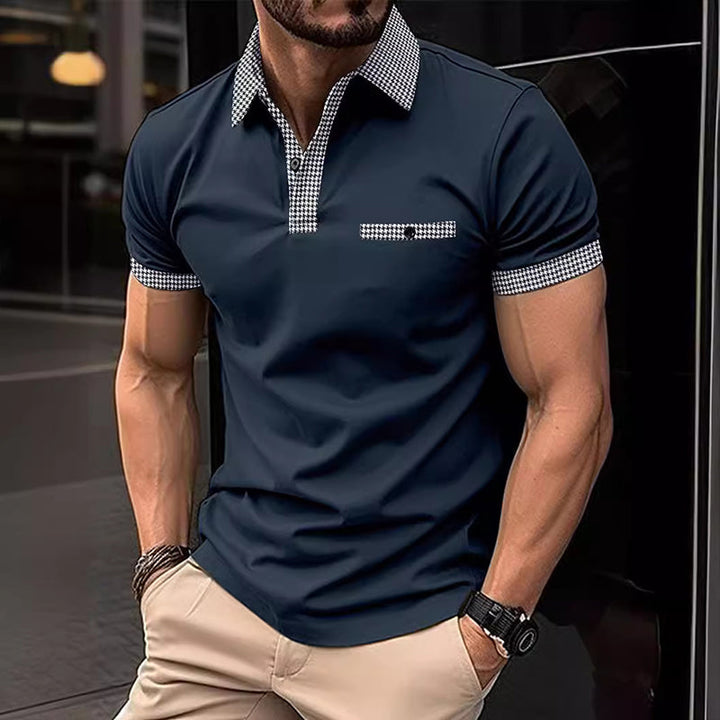Herren Polohemd | Schmale Passform | Mit Knopfleiste | Sommer