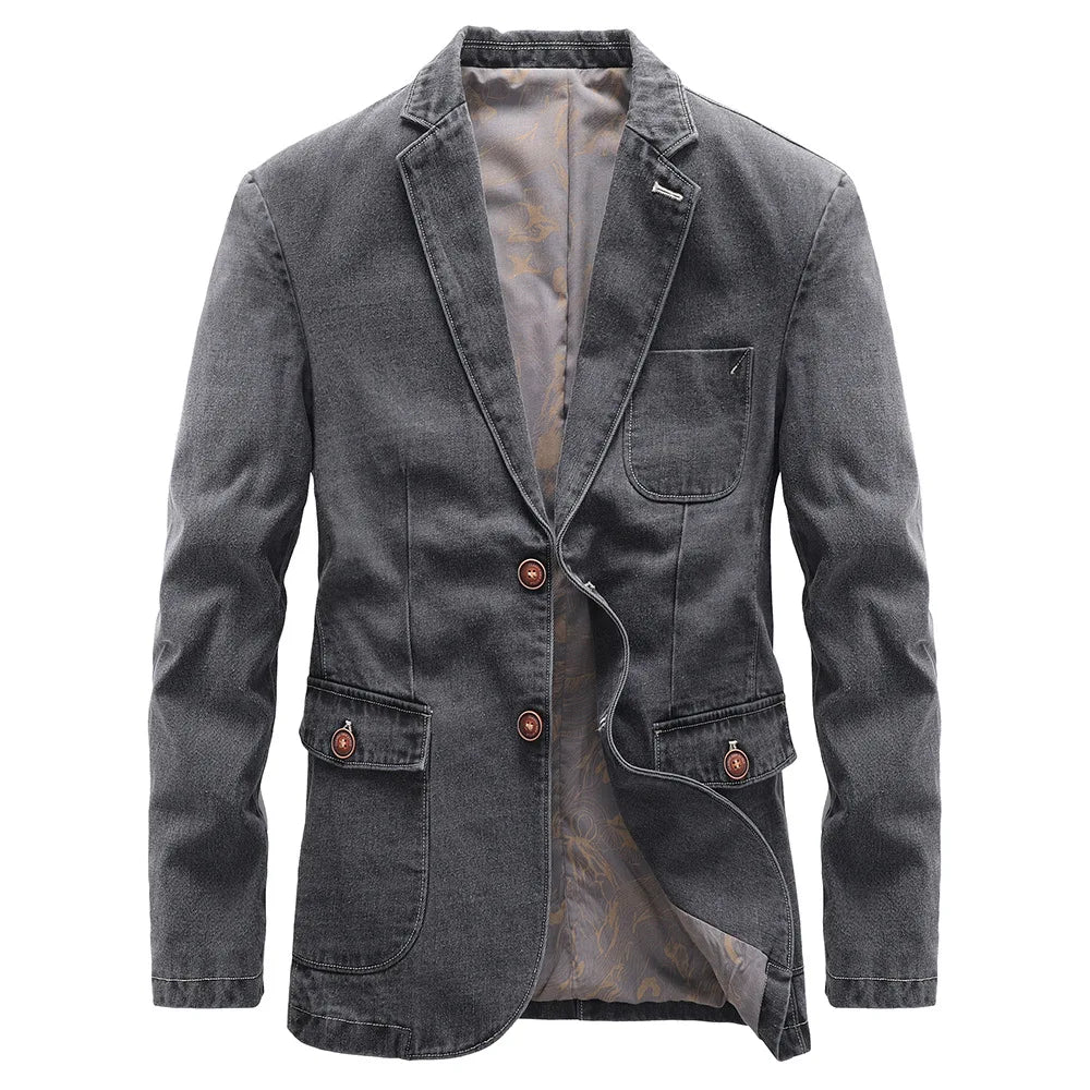 Herren Blazer | Getailleerd | Lange Ärmel | Sommer