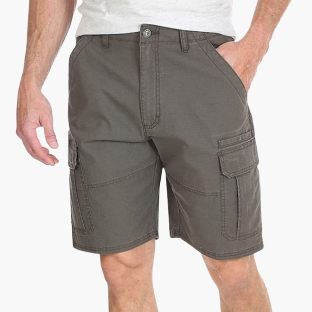Herren Cargo Shorts | Gerade Passform | Seitentaschen | Sommer