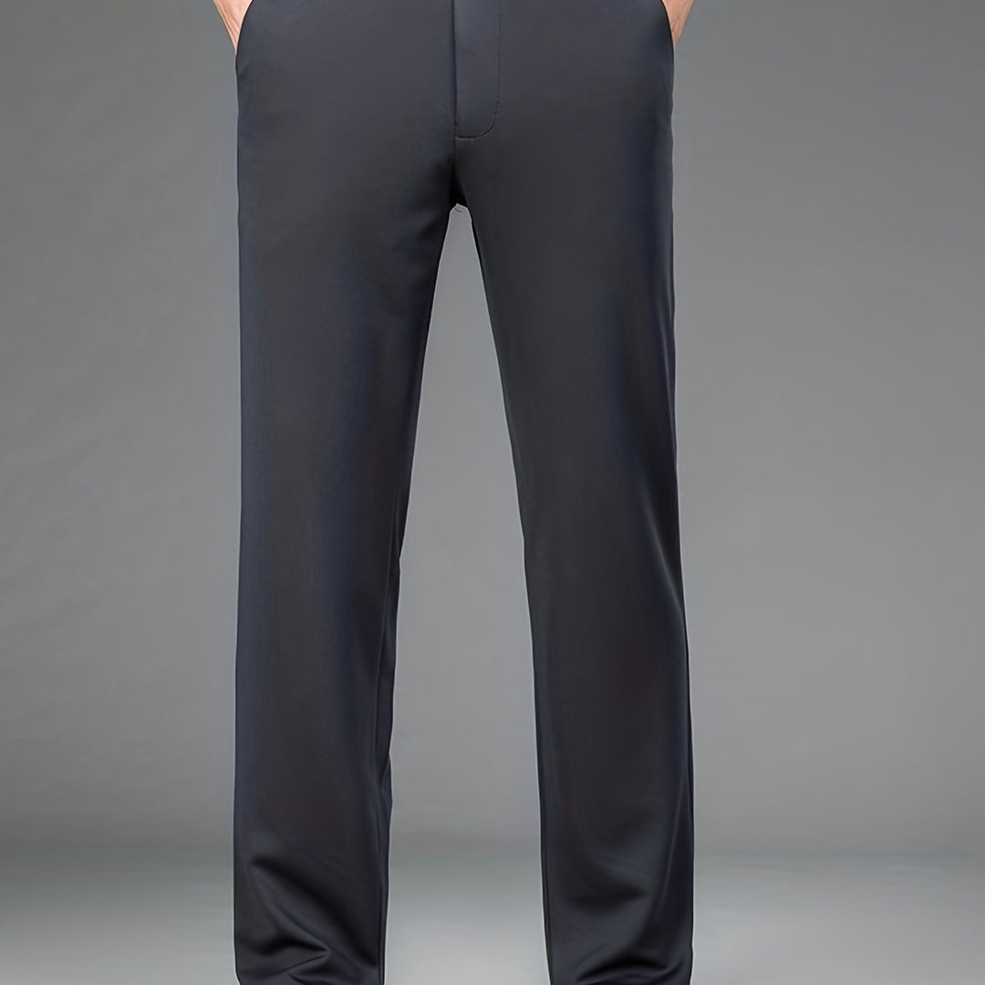 Herren Stoffhose | Gerade Passform | Eleganter Stil | Sommer