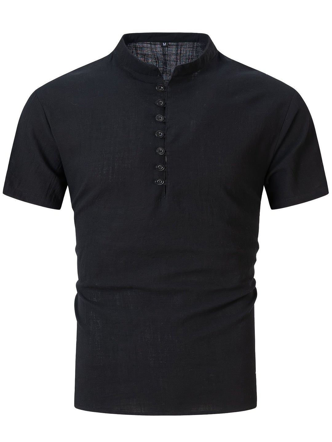 Herren T-Shirt | Slim Fit | Knopfleiste | Sommer