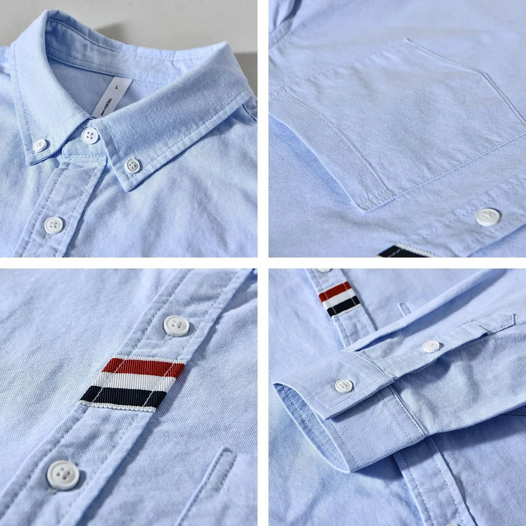 Herren Hemd | Oversized | Mit Knöpfen | Sommer