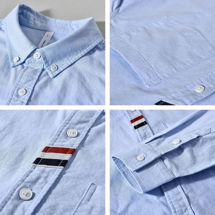 Herren Hemd | Oversized | Mit Knöpfen | Sommer