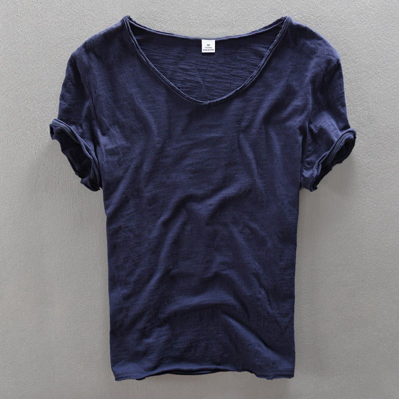 Herren T-Shirt | Straight Minimalistisch | Kurze Ärmel | Sommer