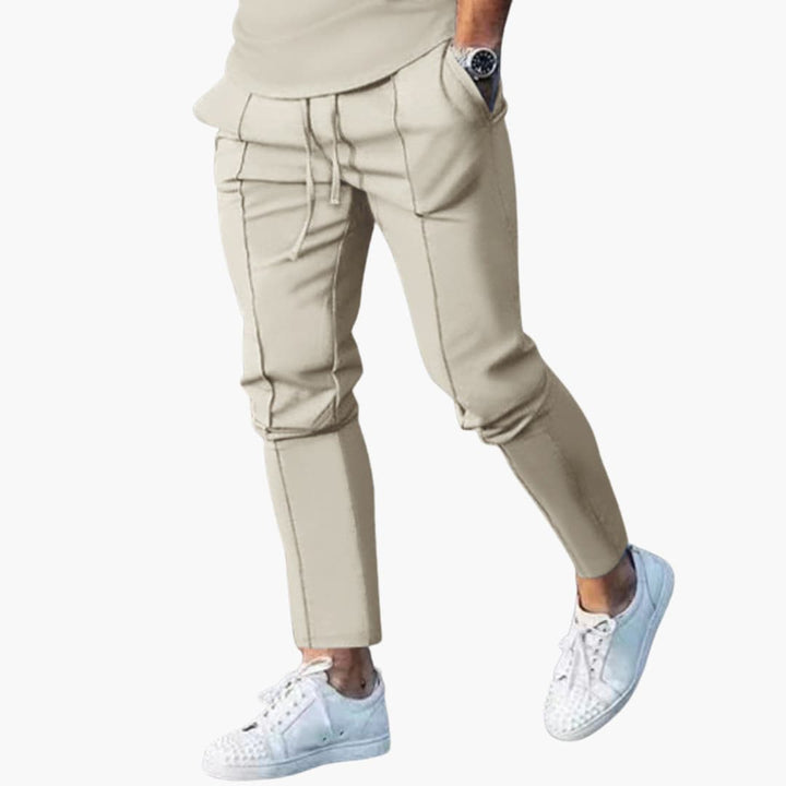 Herren Jogginghose | Schmale Passform | Kordelzug | Sommer