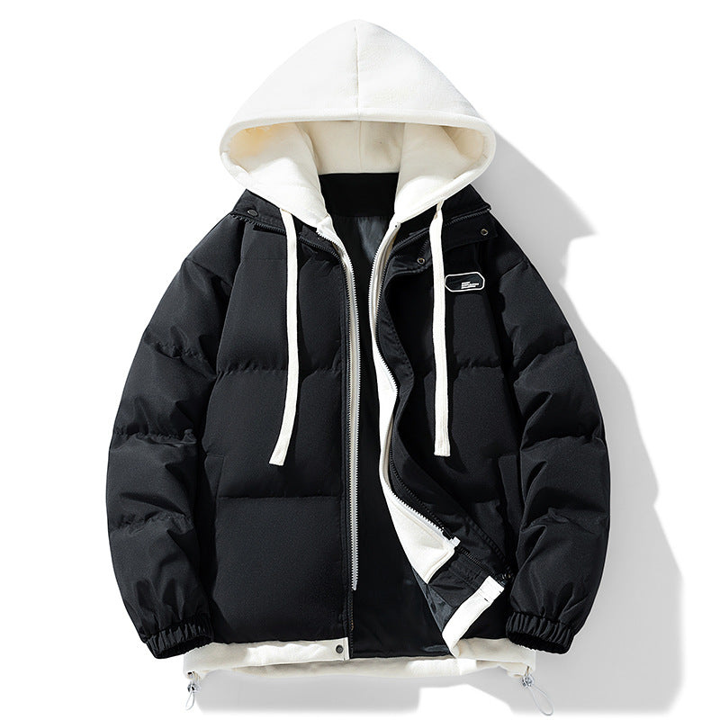 Jacke Herren | Winterjacke Herren Kapuze | Winddicht Casual Streetwear