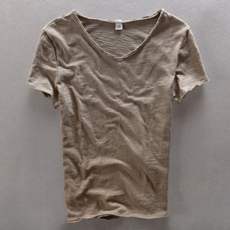 Herren T-Shirt | Straight Minimalistisch | Kurze Ärmel | Sommer
