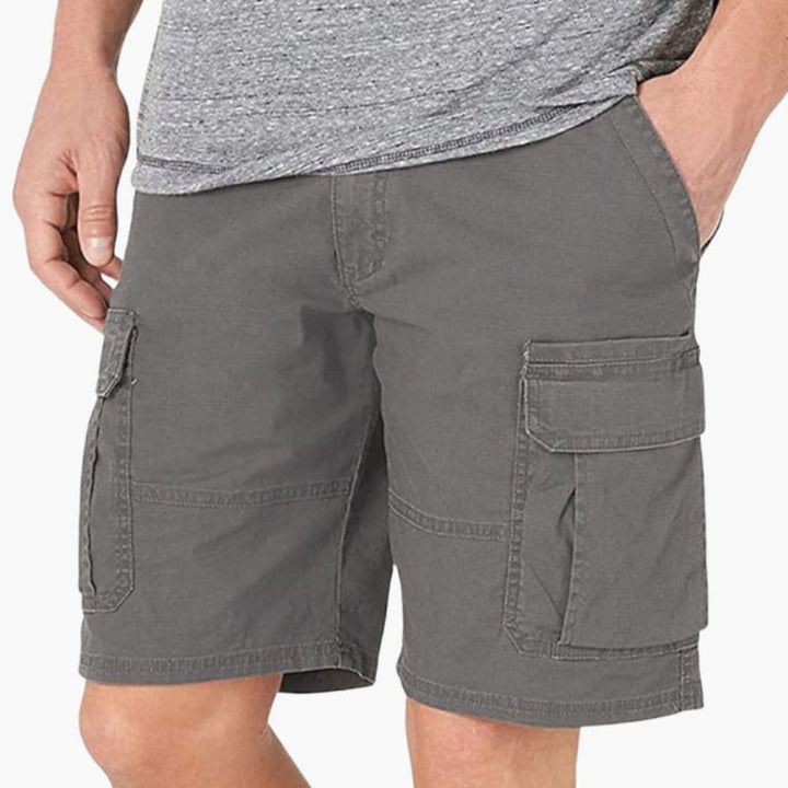 Herren Cargo Shorts | Gerade Passform | Seitentaschen | Sommer